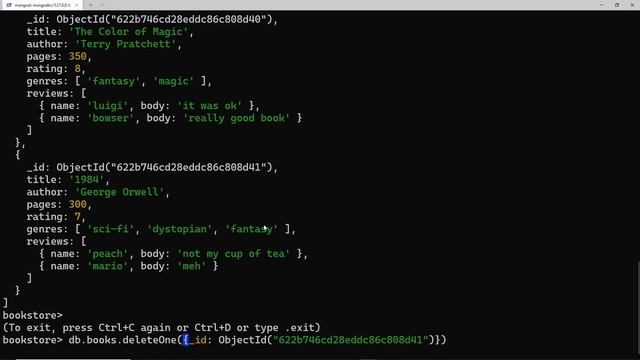 Complete MongoDB Tutorial #13 - Deleting Documents смотреть онлайн