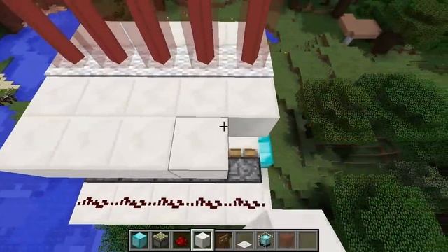 Minecraft: How to Build a LASER Door смотреть онлайн