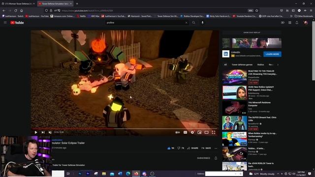 SOLAR ECLIPSE EVENT TRAILER REACTION AND ANALYSIS!! (Tower Defense Simulator - ROBLOX) смотреть онлайн