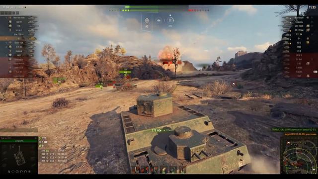 Прохождение world of tanks японский тт О-И первый бой смотреть онлайн