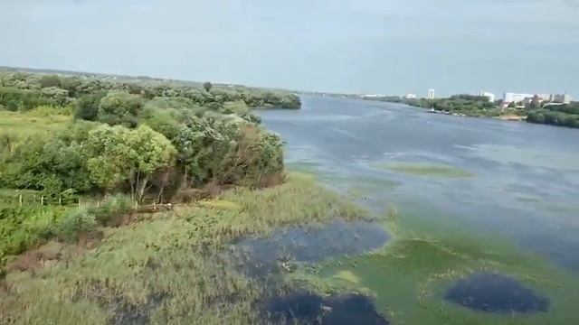 Коломенский кремль и впадение Москва - реки в Оку! смотреть онлайн