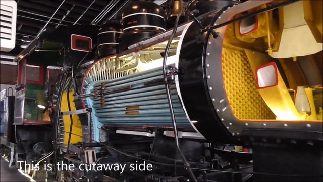 How A Locomotive Works - Cutaway Steam Locomotive смотреть онлайн
