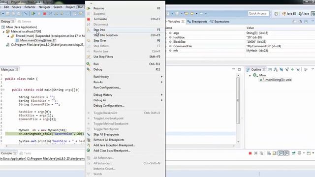 How to debug a Java Program in Eclipse смотреть онлайн