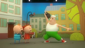 Аркадий Паровозов спешит на помощь: Про тяжести (125 серия)