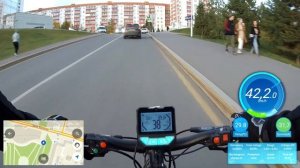 Синусный контроллер на редукторном моторе MAC тест сравнение. Электровелосипед своими руками 1000Вт