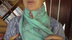 Модные аксессуары осени.  Кольца для платка и шарфа, как носить.  Обзор