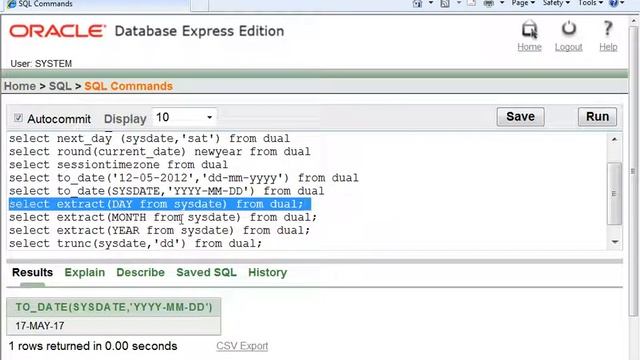 date fun in oracle смотреть онлайн
