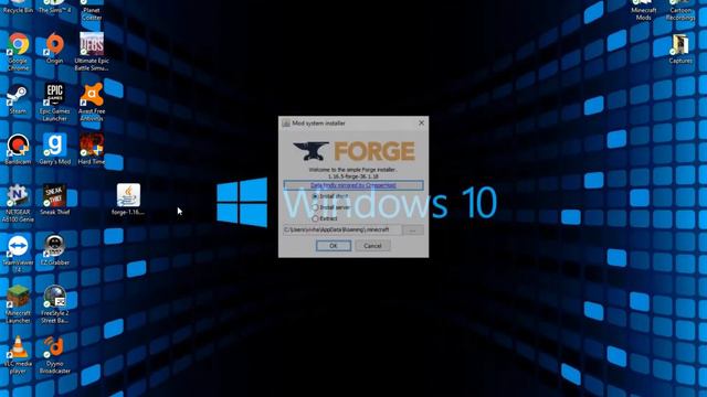 How To Install Forge For Minecraft 1.16.5