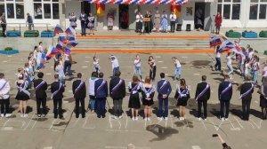 Флешмоб на песню SHAMAN "Мы",  последний звонок 2023 .