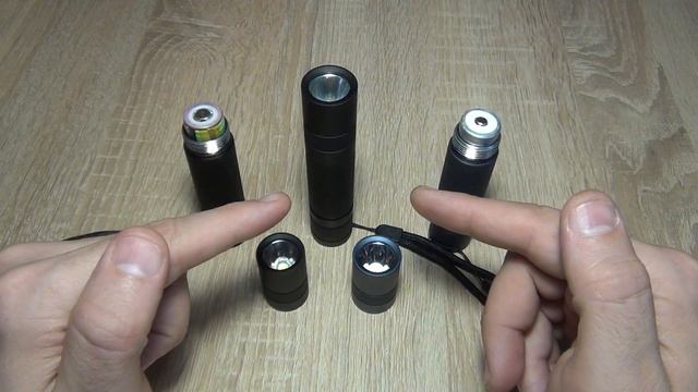 Convoy S2+ Сравниваем разные модификации фонаря. Testing flashlights. смотреть онлайн