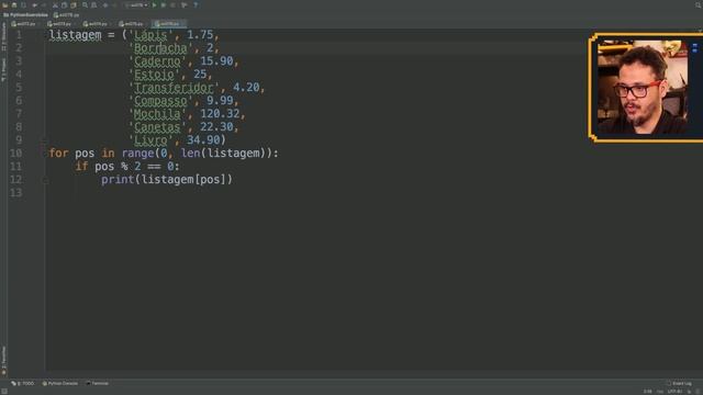 Exercício Python #076 - Lista de Preços com Tupla смотреть онлайн
