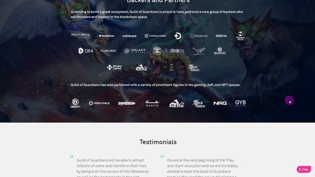 GUILD OF GUARDIANS. ТОКЕНСЕЙЛ GOG НА COINLIST смотреть онлайн