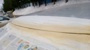 частичная покраска крыши ваз 2110