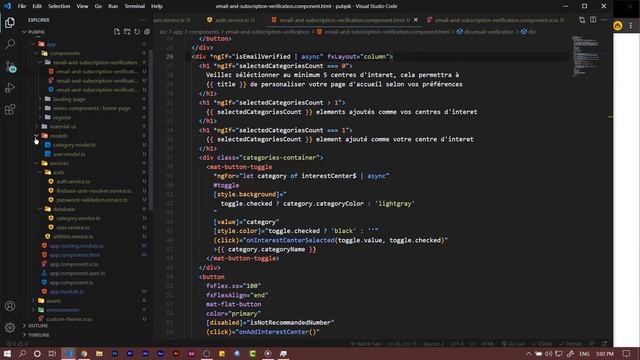 Discover how to manage email verification task with Angular & Firebase Auth смотреть онлайн