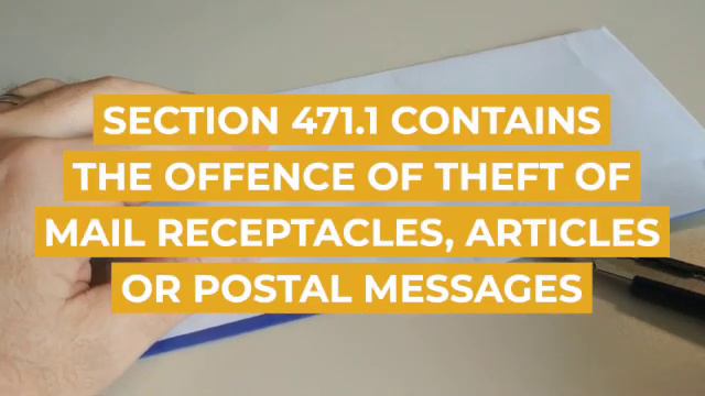 Receiving Stolen Mail Receptacles, Articles or Postal Messages | Sydney Criminal Lawyers® смотреть онлайн