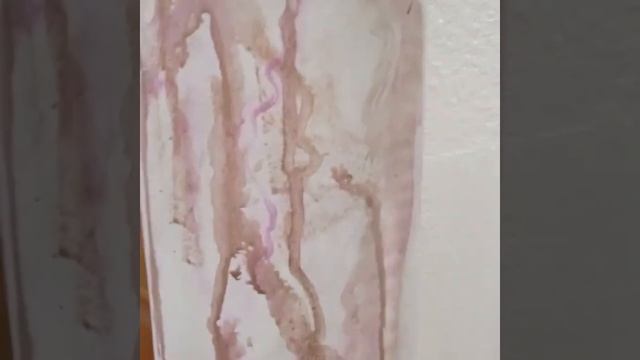 Имитация мрамора акриловыми красками /оформление колонны / ручная работа / смотреть онлайн