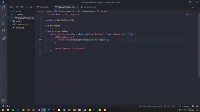 13. PHP 7 Patrón Repositorio - Exception смотреть онлайн