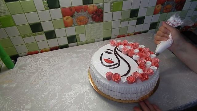 торт с лицом Девушки смотреть онлайн