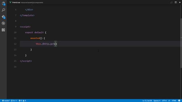 Social network in Laravel 5.3 and Vuejs 2.0 #15 - Creating Vue component Friend.vue смотреть онлайн