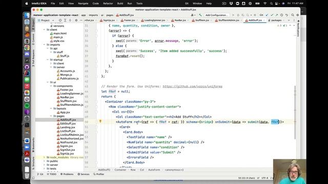 Meteor Application Template React: Part 4: Form Processing смотреть онлайн