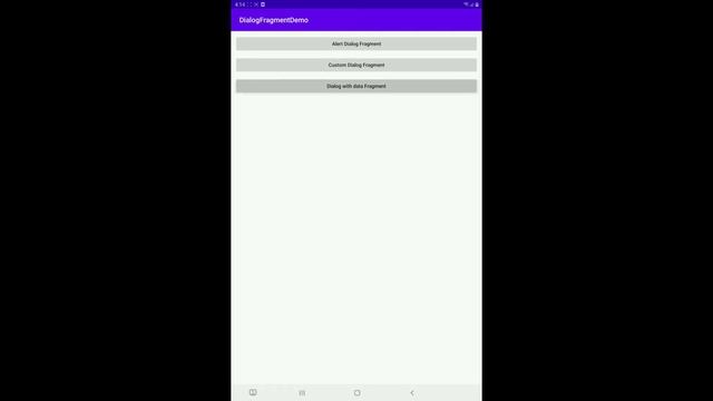 Android working with DialogFragment смотреть онлайн