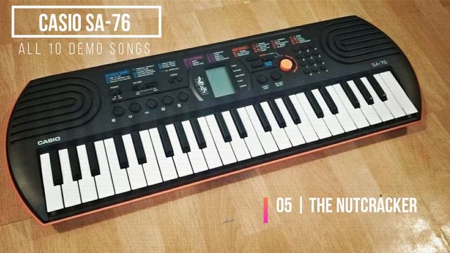 Casio SA 76 All 10 Songs смотреть онлайн