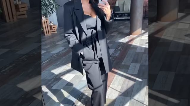 Трендовый брючный костюм тройка Modnica Shop