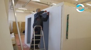 Монтаж 12 холодильных камер для хранения деликатесов, от компании ПРОЕКТХОЛОД