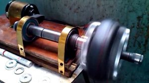 Самодельный стенд для балансировки промвала Нива 2 видео