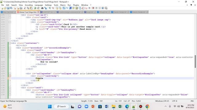 Create Bootstrap Collapse Group Using ChatGPT ? || Lecture #4 || How To Create Website With ChatGPT смотреть онлайн