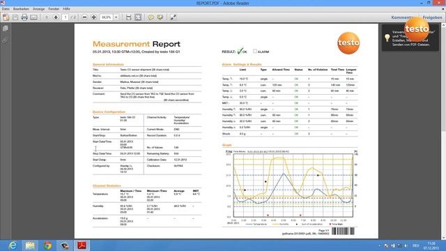 Datenlogger testo184: Daten auslesen (2/4) | Be sure. Testo смотреть онлайн