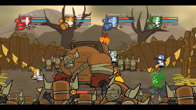 Уижу уражеский Castle Crashers смотреть онлайн