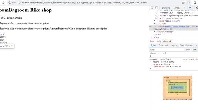 #35 setAttribute ( DOM ) | Javascript tutorial for beginners in Bangla | Basic to advance смотреть онлайн