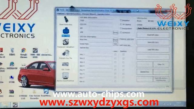Mercedes-Benz W204 W207 W212 ESL/ELV Emulator