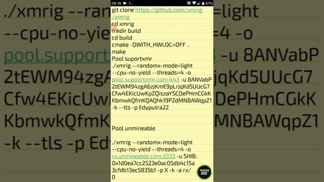 Ujicoba Mining Di Pool Lewat Termux !! Tanpa Install Ubuntu !! смотреть онлайн