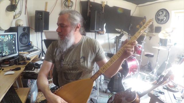 baglama saz - Make an acoustic electric for very cheap! смотреть онлайн