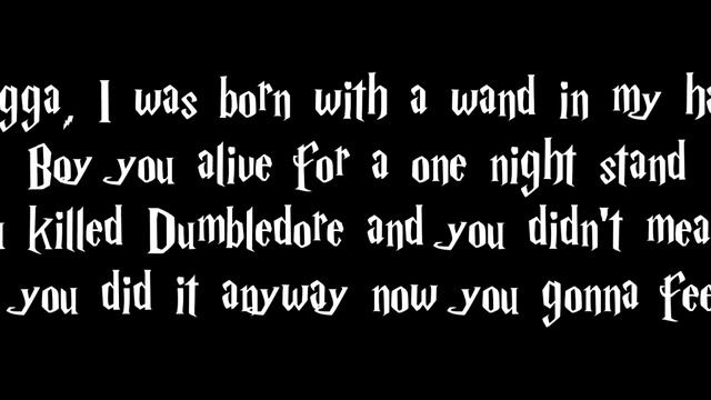 Yung Muva - Black Magic ( Black Harry Potter ) [HD Lyrics Video] смотреть онлайн