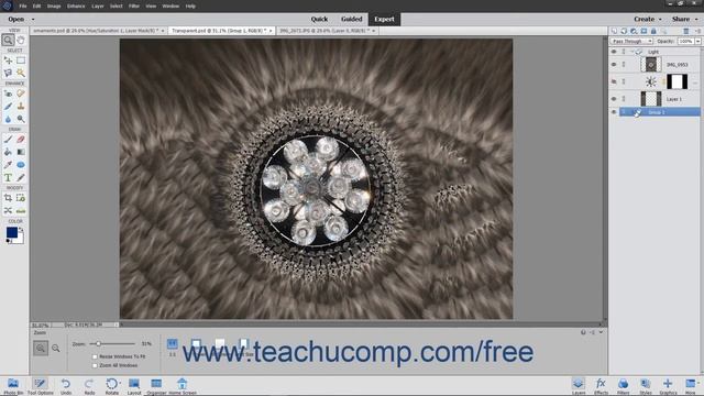 Photoshop Elements 2020 Tutorial Grouping Layers Adobe Training смотреть онлайн