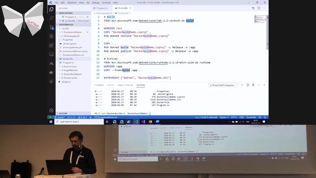 Keeping your builds green using Docker - Jakob Ehn смотреть онлайн