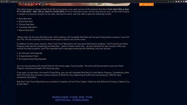 📣News🖖Don't Miss The Rewards🖖Red Alert Event🖖Star Trek Online смотреть онлайн