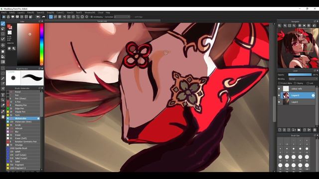 Sparkle (Hanabi) Speedpaint - Honkai: Star Rail смотреть онлайн