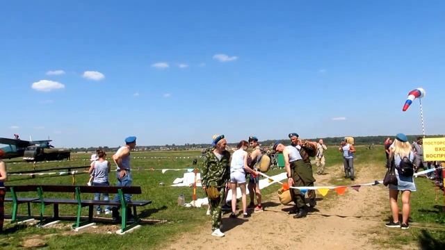 Празднование 88-летней годовщины Воздушно-десантных войск 2 августа 2018 года смотреть онлайн