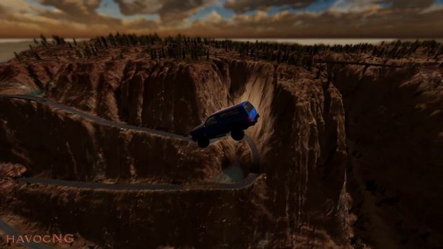 Colorful downhill course, all the assets are from SketchFab.com смотреть онлайн