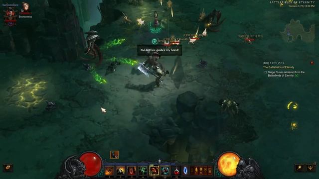Diablo 3 Gameplay Part 28 - Battlefields of Eternity - Let's Play Series смотреть онлайн