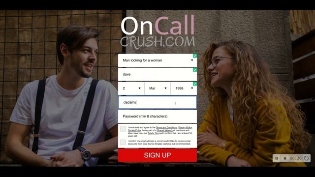 White Label Dating's Expanded Registration Form смотреть онлайн