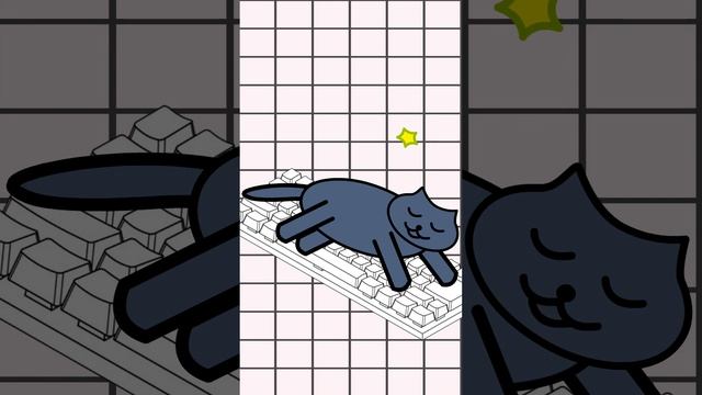 Почему коты любят спать на клавиатуре?