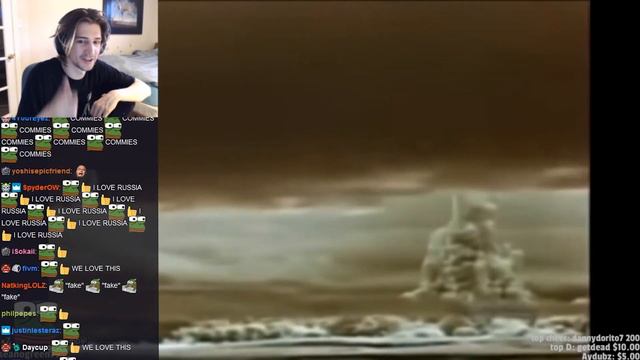 xQc reacts to Tsar Bomba Detonation смотреть онлайн