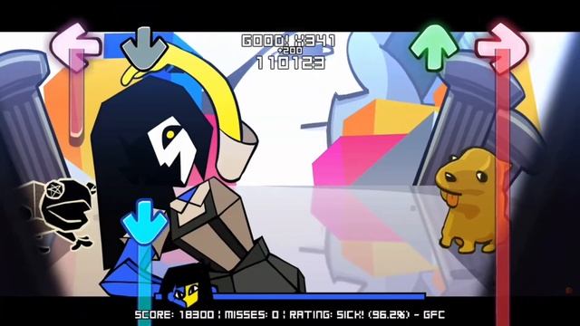 fnf hotline 024 | uncanny valley | ena | full song смотреть онлайн