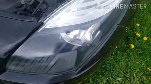 Renault scenic 3. Рено сценик 3. Полировка фар.
