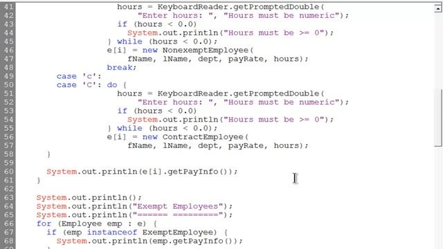 Handling an Exception in Java смотреть онлайн